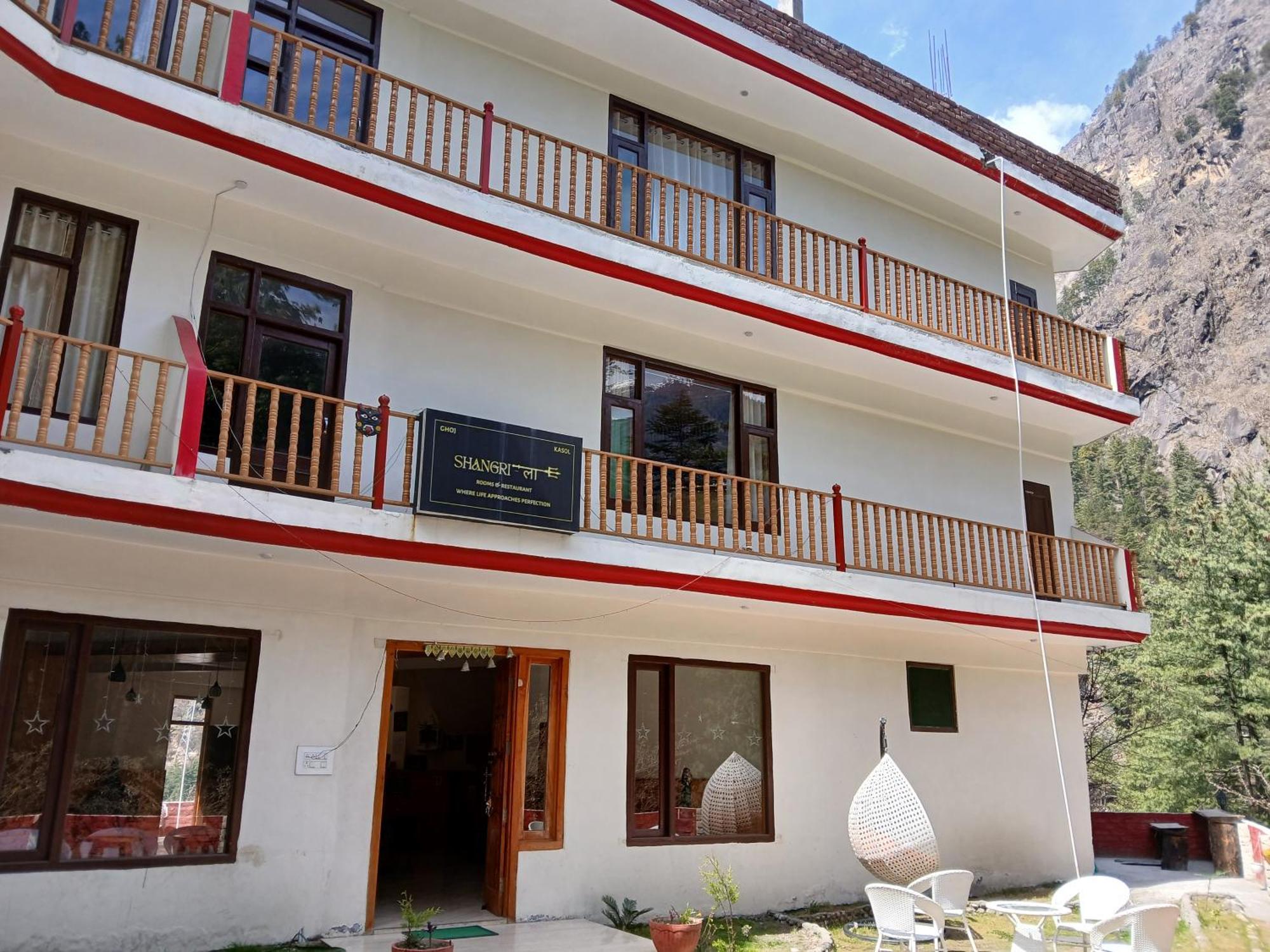 Shangri-La Rooms & Restaurant Kasol Exteriér fotografie