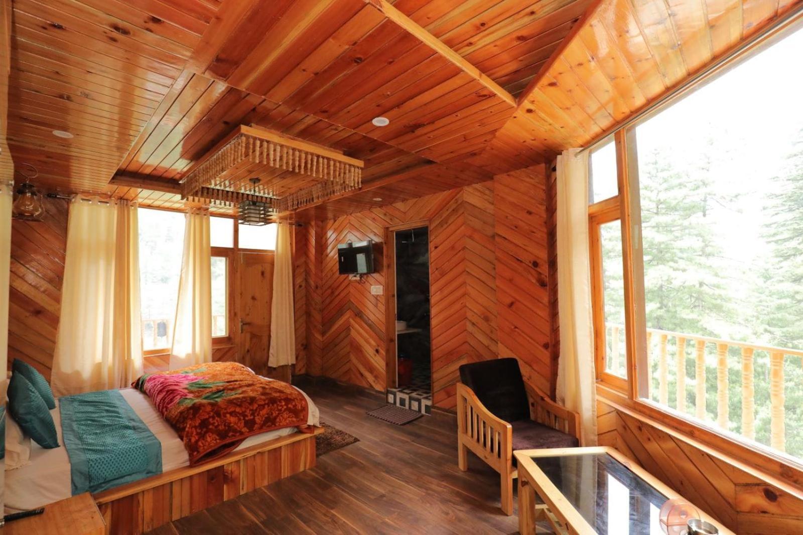 Shangri-La Rooms & Restaurant Kasol Exteriér fotografie